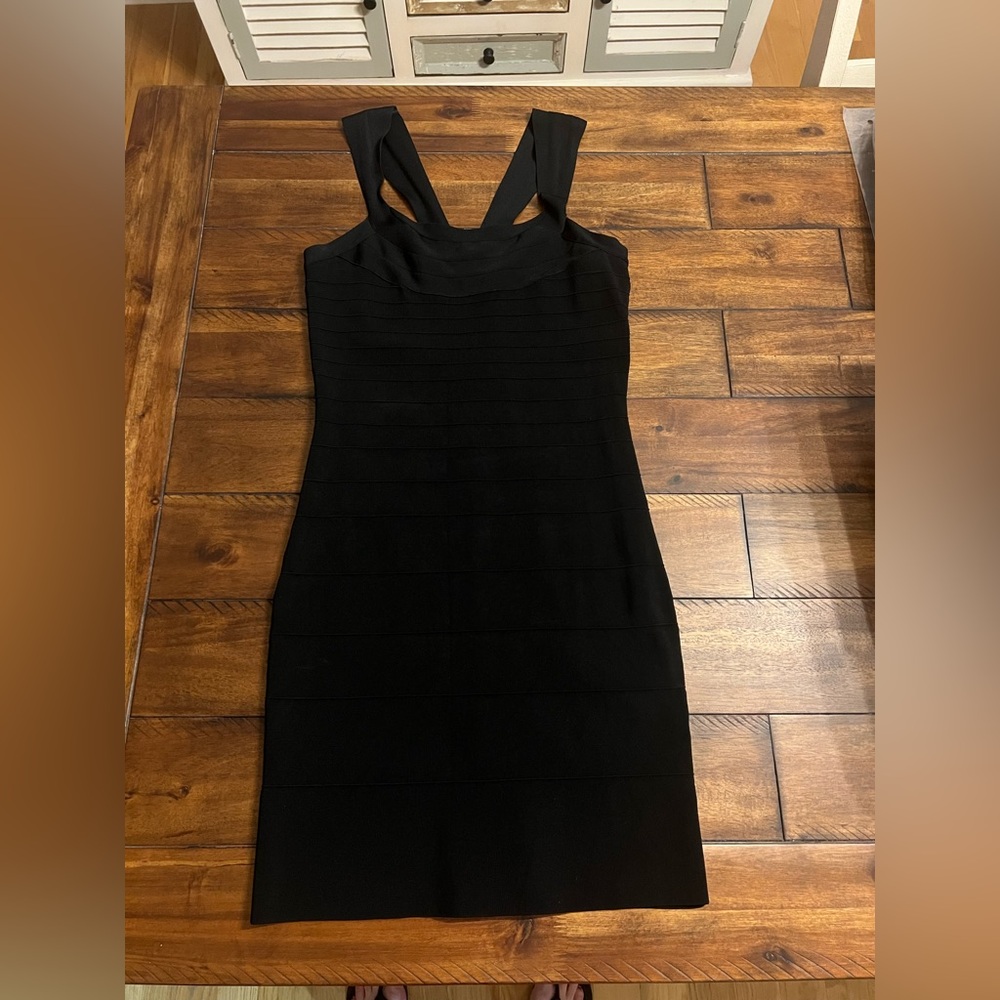 Express Black Bodycon Dress Size Large